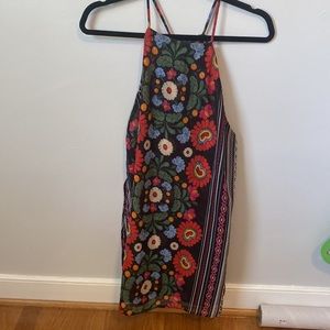 Show Me Your Mumu Boho Halter Dress